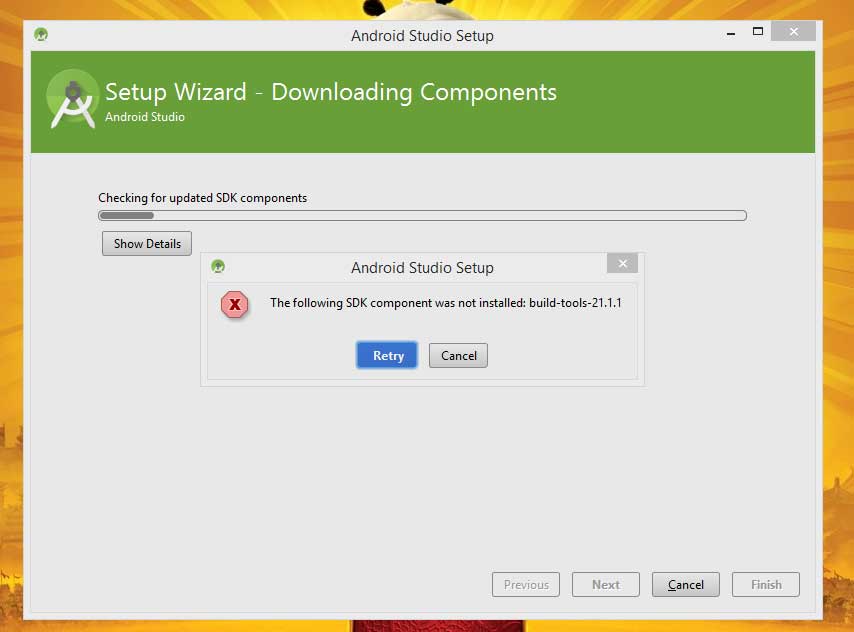 android studio1 error1