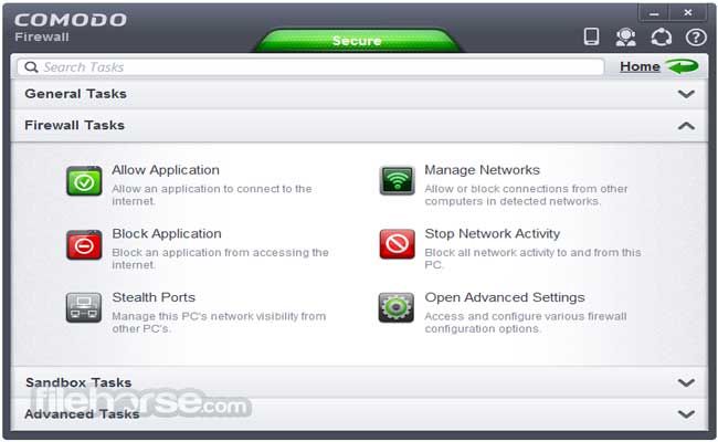 comodo firewall فایروال ویندوز